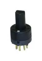 ROTARY SWITCH, 1P, 5POS, 0.5A, 24VAC