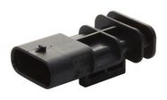 AUTOMOTIVE HOUSING, PLUG, 4POS, 25A