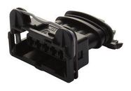 PLUG HOUSING, 5POS, NYLON 6.6, BLACK