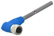 SENSOR CORD, 8P, M12 RCPT-FREE END, 3M