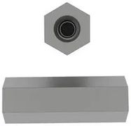 SPACER/STANDOFF, SS, 6.35MM X 15.875MM