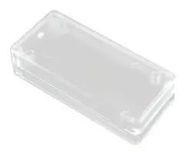 ENCLOSURE, PCB BOX, ABS, CLEAR