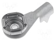 Contact; 6F22; Batt.no: 1; crimped; Contacts: steel KEYSTONE