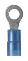 TERMINAL, RING TONGUE, M6, 14AWG, BLUE