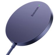 Magnetic Wireless Charger Baseus Simple Mini3 15W (Dusty purple), Baseus