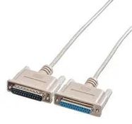 COMPUTER CORD, D-SUB 25P PLUG/SKT, 9M