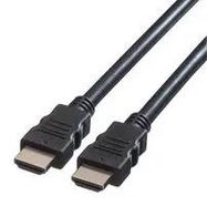 AUDIO CABLE, HDMI A PLUG, 5M, BLACK