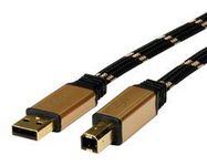 USB CABLE, 3.0 A-B PLUG, 1.8M, BLK