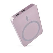EMOS Portable Power bank WI 522, 5 000 mAh, 20 W+Wireless, salmon, EMOS