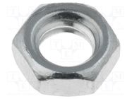 Nut; hexagonal; UNC 8-32; 32; steel; Plating: zinc; Thread: inch KEYSTONE
