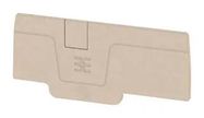 END PLATE, BEIGE, TERMINAL BLOCK