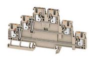 TERMINAL BLOCK, DIN RAIL, 6POS, 12AWG