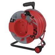 PVC Extension Cord Reel – single socket, 50m, 1,5mm2, EMOS