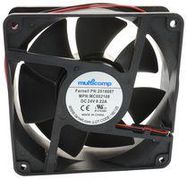 AXIAL FAN, 120MM, 24VDC, 115.42CFM