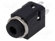 Connector: Jack 3,5mm; socket; female; stereo; ways: 3; straight CLIFF