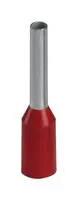 TERMINAL, WIRE FERRULE, 18AWG, RED