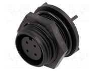 Connector: circular; socket; female; PIN: 4; Buccaneer 400; IP68 BULGIN