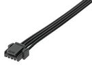CABLE ASSY, 4POS, RCPT-RCPT, 23.6"