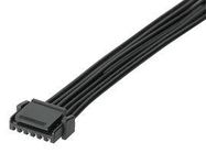 CABLE ASSY, 6POS, RCPT-RCPT, 5.9"