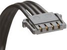 CABLE ASSY, 4POS, RCPT-RCPT, 150MM