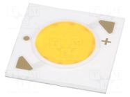 Power LED; white cold; COB; 5000K; 1723lm; 120°; Front: flat; 350mA LITEON