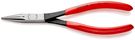 KNIPEX 28 21 200 Long Reach Needle Nose Pliers plastic coated black atramentized 200 mm