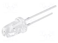 LED; yellow; 5mm; 50000÷60000mcd; 8°; Front: convex; 1.8÷2.6VDC OPTOSUPPLY