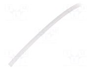 Insulating tube; silicone; transparent; -50÷200°C; Øint: 4mm CYG/KTG