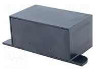 Enclosure: with panel; X: 88mm; Y: 38mm; Z: 28mm; ABS; black MASZCZYK