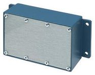 EMI/RFI BOX W/ COVER, ALUM, BLUE