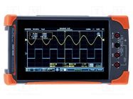 Handheld oscilloscope; 200MHz; LCD; Ch: 2; 1Gsps (in real time) GW INSTEK