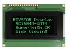 Display: LCD; alphanumeric; VA Negative; 16x4; 87x60x13.6mm; LED RAYSTAR OPTRONICS