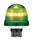 FLASHING LIGHT W/XENON TUBE, GREEN, 230V