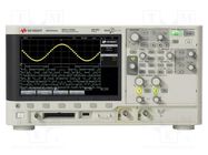 Oscilloscope: mixed signal; Ch: 2; 200MHz; 2Gsps; 100kpts/ch 