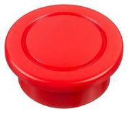 SWITCH BUTTON, MUSHROOM, 29MM, RED