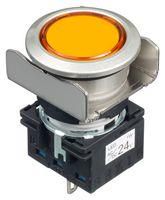 PILOT LIGHT, AMBER, 24VAC/VDC