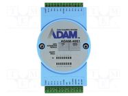 Industrial module: digital input; -10÷70°C; 10÷30VDC; ADAM-4000 ADVANTECH