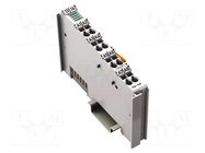 Industrial module: digital output; 0÷55°C; IP20; 750/753; OUT: 8 WAGO