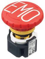 E-STOP PB SW, 3PST-NC, SPST-NO, 3A, 250V