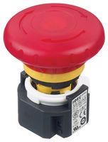 E-STOP PB SW, DPST-NC, 3A, 250V, SCREW