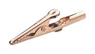 ALLIGATOR CLIP W/SCREW, 10A, 7.9MM