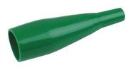 TEST CLIP INSULATOR, PVC, GREEN