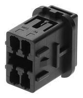 CONNECTOR HOUSING, PLUG, 4POS