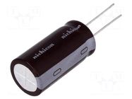 Capacitor: electrolytic; THT; 68uF; 450VDC; Ø12.5x40mm; Pitch: 5mm NICHICON