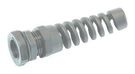 CABLE GLAND, NYLON, 3MM-6.5MM, GREY