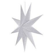 paper LED star for hanging, 60 cm, indoor, EMOS