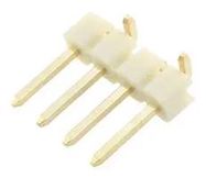 CONNECTOR, HEADER, 4POS, 1ROW, 2.54MM