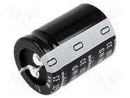 Capacitor: electrolytic; SNAP-IN; 120uF; 400VDC; Ø22x30mm; ±20% NICHICON