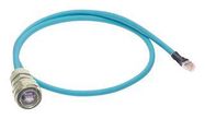 ETHERNET CABLE, RJ45 PLUG, CAT5E, 300MM