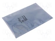 Protection bag; ESD; L: 203mm; W: 127mm; Thk: 76um EUROSTAT GROUP